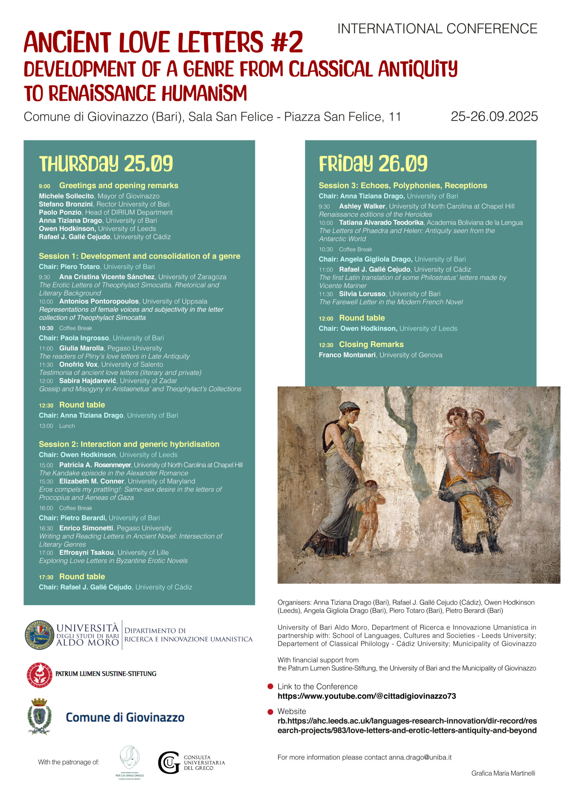 Poster for the conference