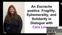 An Escrache Poetics: Fragility, Ephemerality and Solidarity by Nuala Finnegan